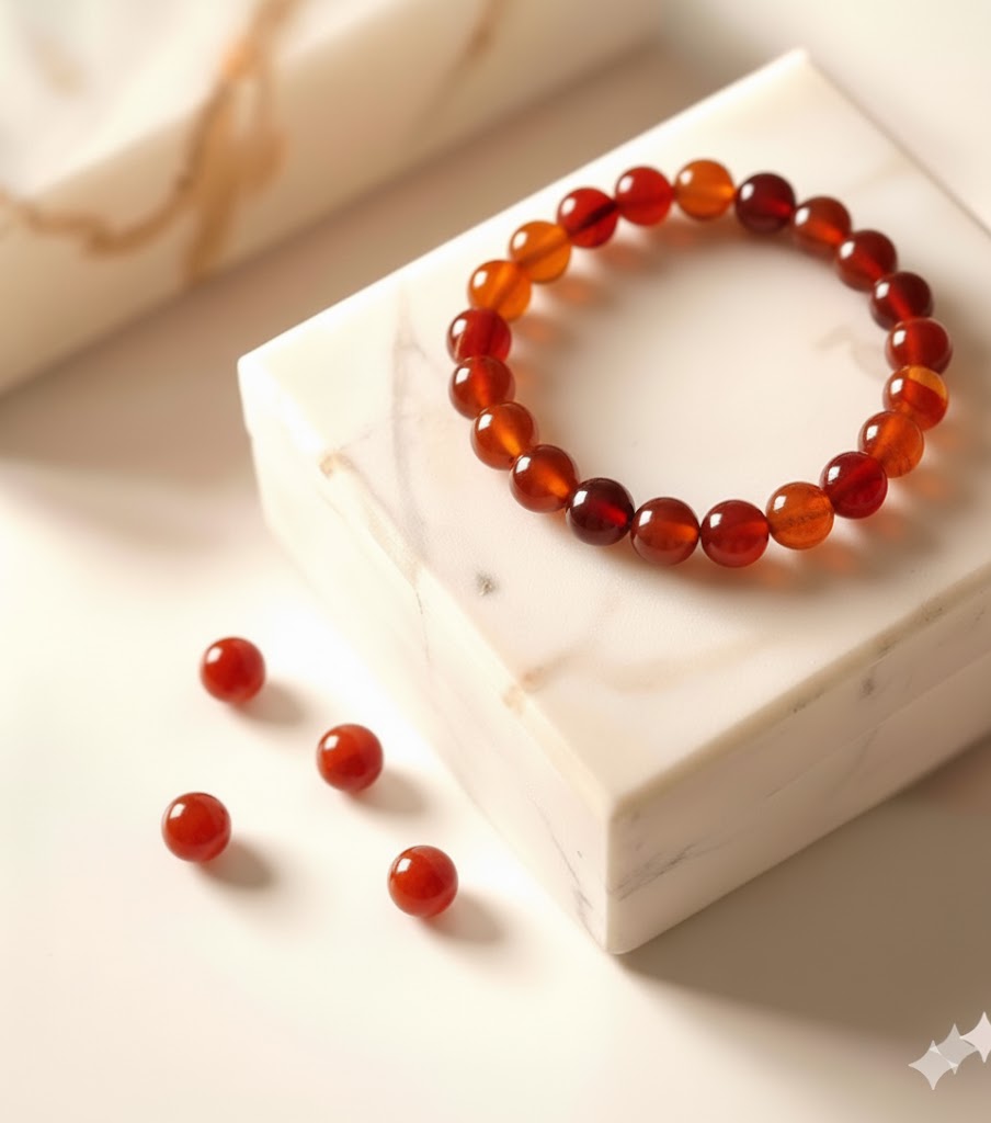 Carnelian Crystal Bracelet