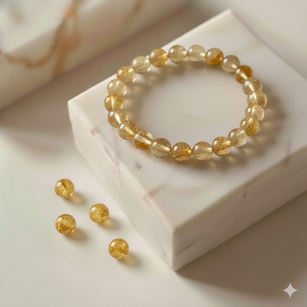 Citrine Crystal Bracelet