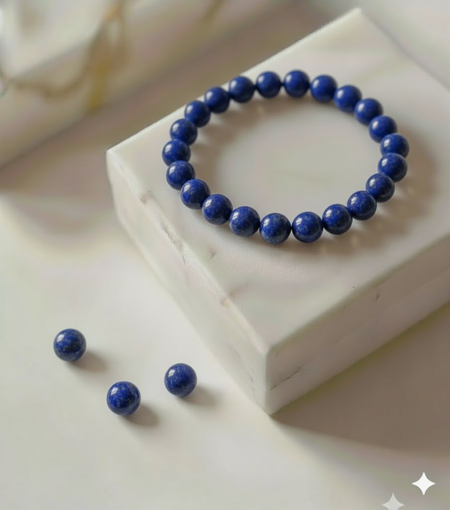 Lapiz Luzuli Crystal Bracelet