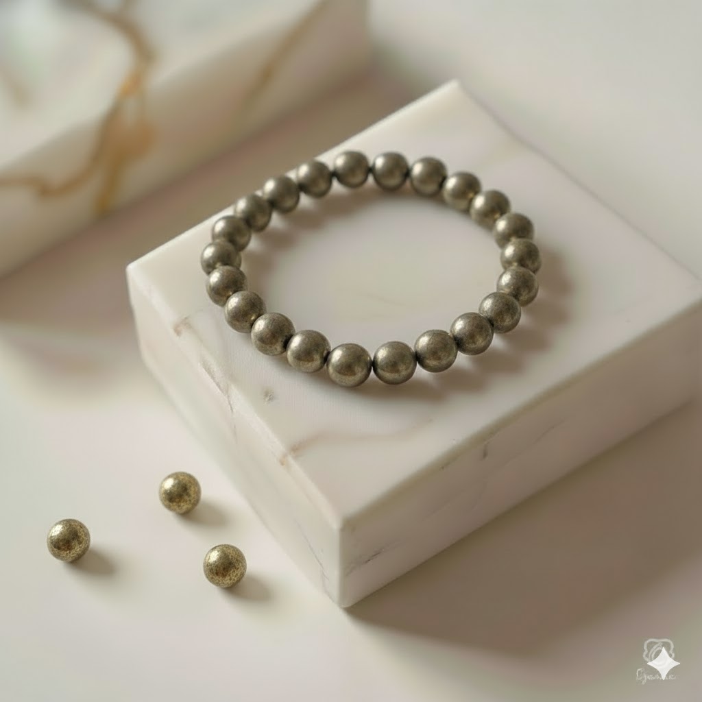 Pyrite Crystal Bracelet