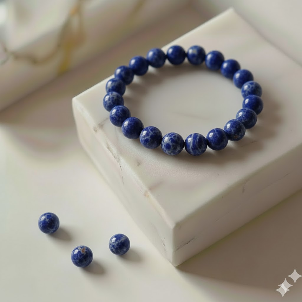 Sodalite Crystal Bracelet