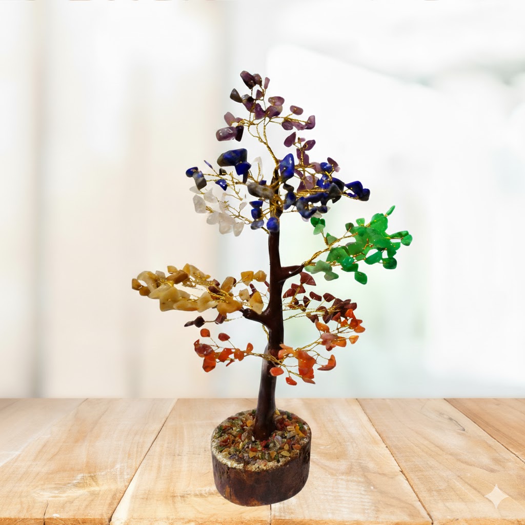 7-Chakra Crystal Tree (350 chips)