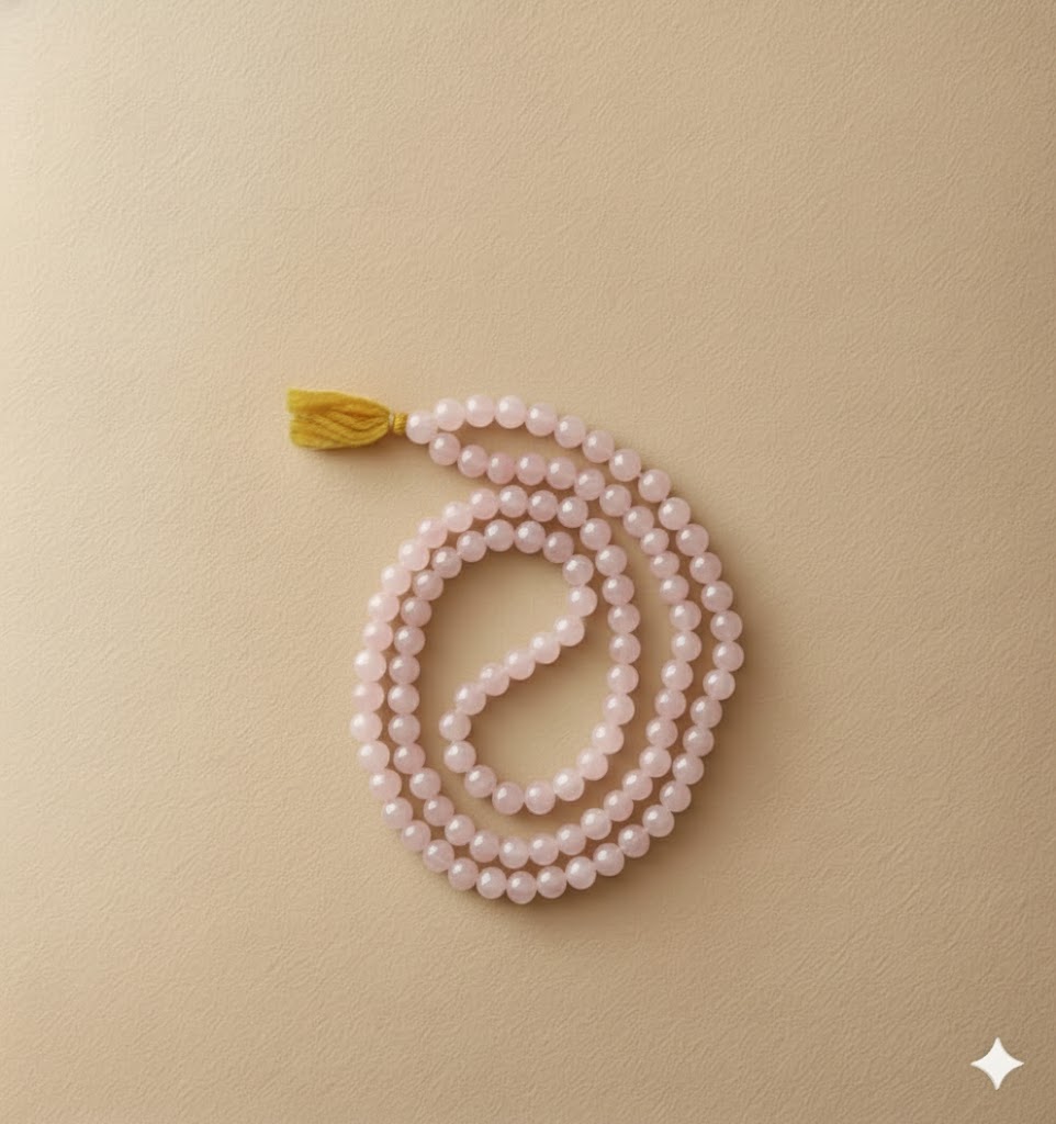 Rose Quartz Jap Mala