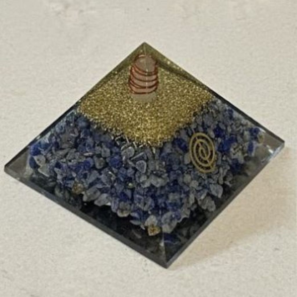 Lapis Lazuli Orgonite Pyramid